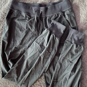 Gray Flowy Athleta Joggers